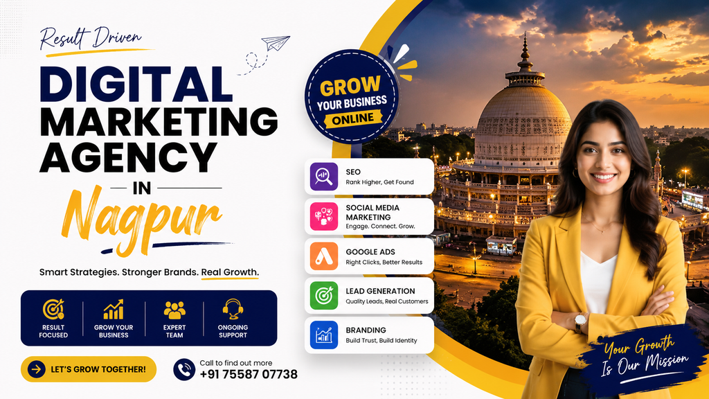 Digital Marketing Agency in Nagpur: Grow Your Business with the Right Online Strategy