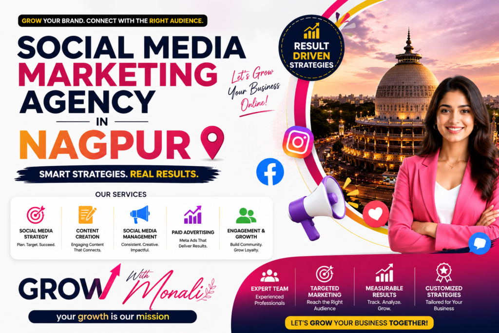 Social Media Marketing Agency in Nagpur: Turn Your Social Media Into a Growth Channel